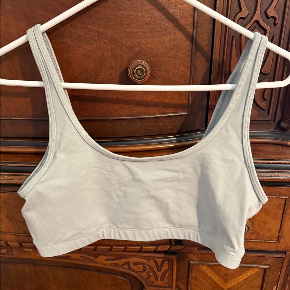 NWOT TN Action Women's Light sage in color Sports Bra